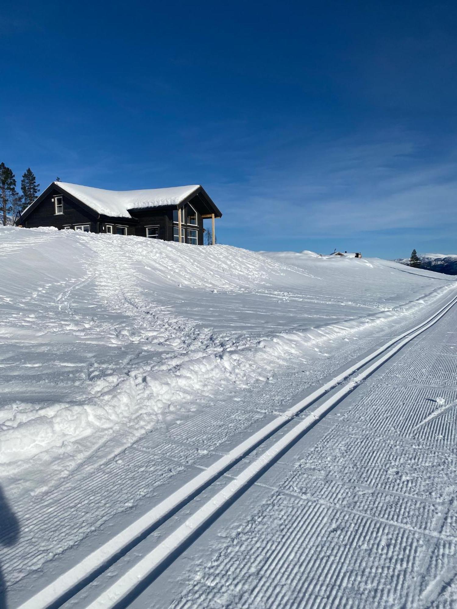 Nydelig Hytte Ved Voss Ski Og Tursenter Giljane Exteriör bild